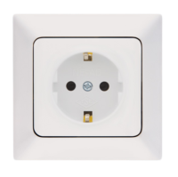 CHILDPROOF EARTHED SOCKET OUTLET