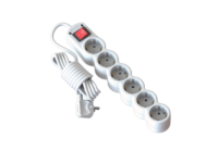 6 Gang Extension Socket With Switch With Cable