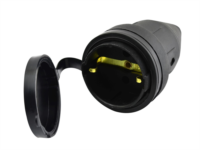 Rubber Female Plug with Cover