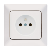 FRENCH TYPE EARTHED SOCKET