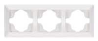 3 GANG HORIZONTAL FRAME