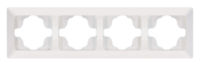 4 GANG HORIZONTAL FRAME